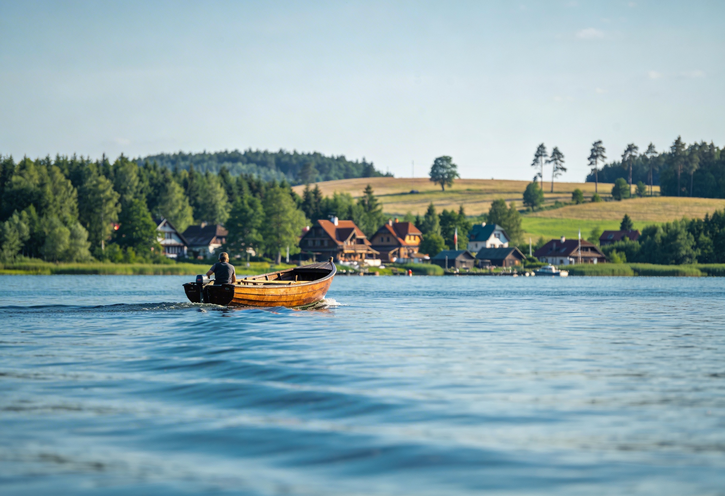 Rejsy statkiem z Rucianego Nidy do Mikołajek na Śniardwy